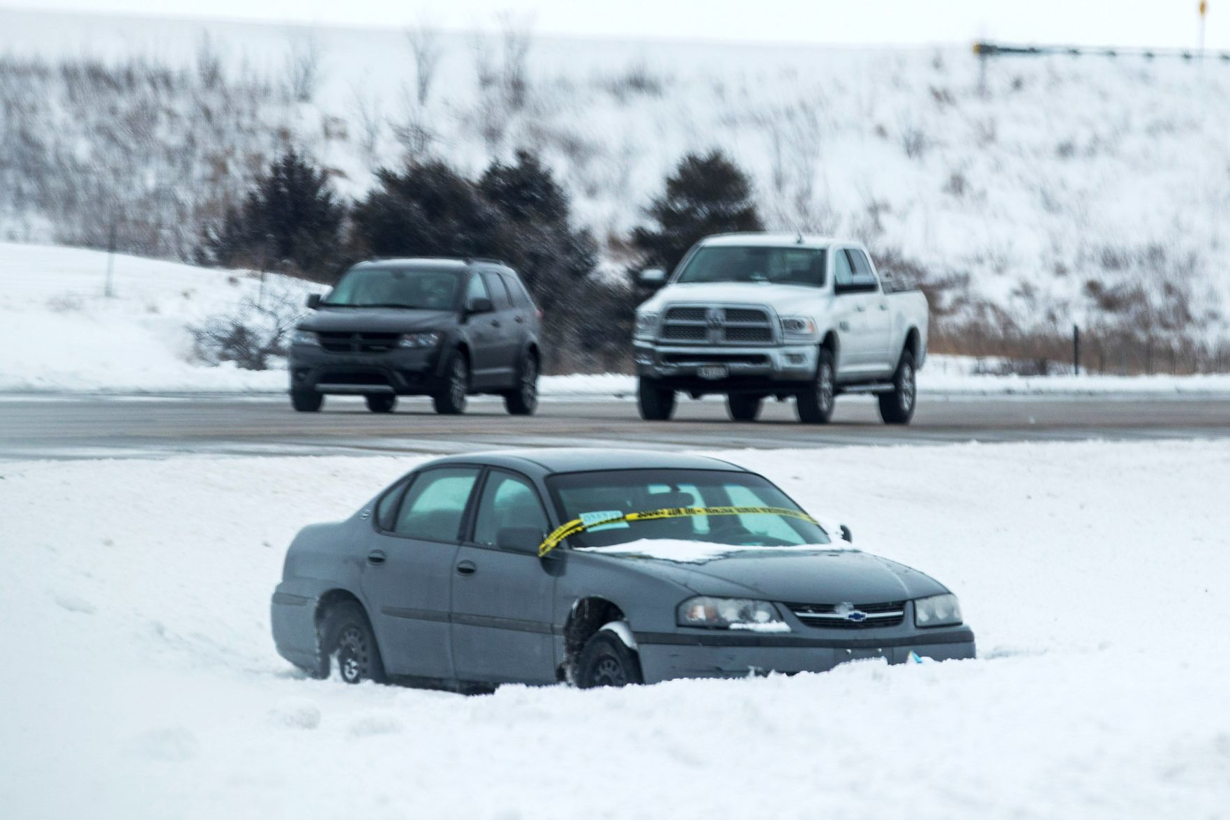 Do this in case you get stranded in a blizzard